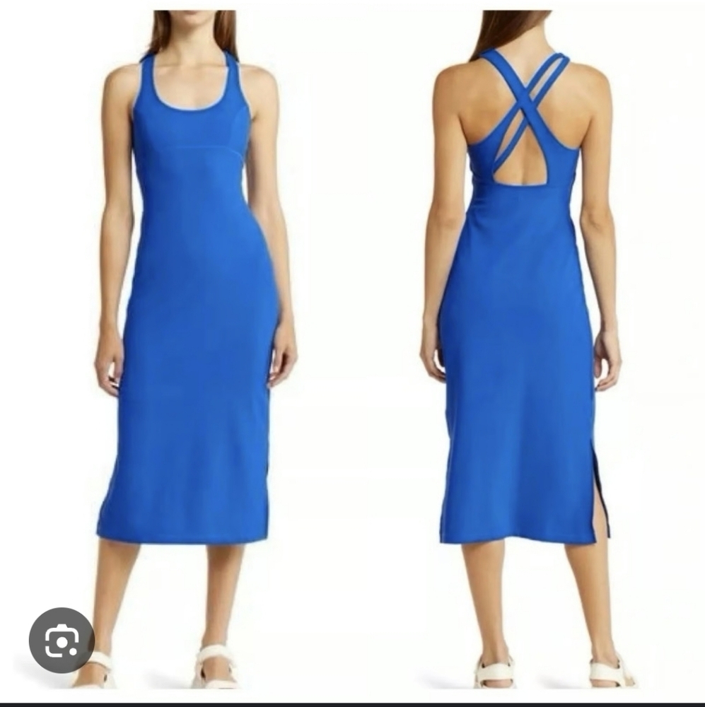 NWOT Sweaty Betty Blue Dress SIZE L/42/US 10